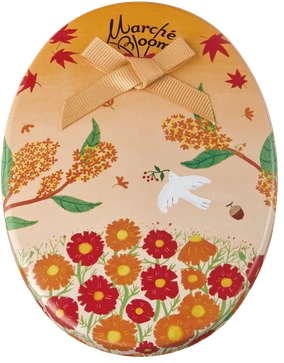 Autumn Flower Garden の缶