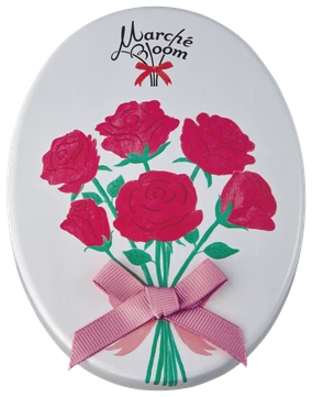 Rose Bouquet の缶